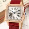 Replica Cartier Santos WJSA0018 AF Factory Square dial - Replica Watches Factory