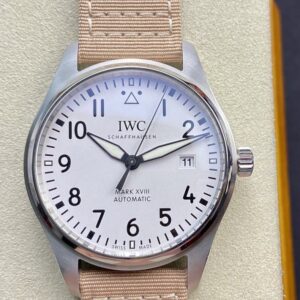 Replica IWC Pilot's IW327017 V7 Factory V2 Beige dial - Replica Watches Factory