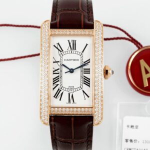 Replica Cartier Tank WB704851 AF Factory Roman numerals - Replica Watches Factory