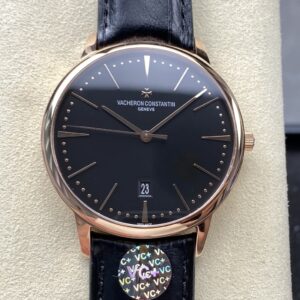 Replica Vacheron Constantin Patrimony 85180-000R-9232 VC+ Factory black - Replica Watches Factory