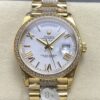 Replica Rolex Day-Date m128348rbr-0065 8+ Factory Big calendar - Replica Watches Factory