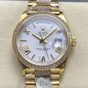 Replica Rolex Day-Date m128348rbr-0065 8+ Factory Big calendar - Replica Watches Factory