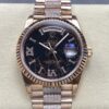 Replica Rolex Day-Date m128235-0042 8+ Factory Hematite Quartz - Replica Watches Factory