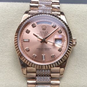 Replica Rolex Day-Date m128235-0019 8+ Factory Triangular grooves - Replica Watches Factory