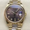 Replica Rolex Day-Date m128238-0024 8+ Factory Dark grey dial - Replica Watches Factory