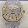 Replica Audemars Piguet Royal Oak 15400OR.020 AMG Factory Diamond bezel - Replica Watches Factory