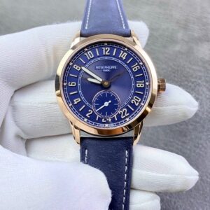 Replica Patek Philippe Complications 5224R-001 GR Factory Calfskin strap - Replica Watches Factory