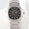 Replica Patek Philippe Calatrava 7014-1G-001 GR Factory Charcoal grey dial - Replica Watches Factory