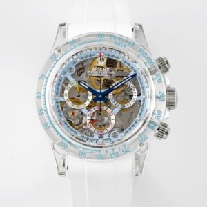 Replica Rolex Cosmograph Daytona Sonic Factory White Strap - Replica Watches Factory