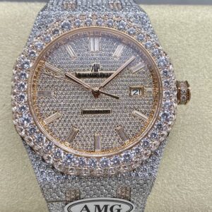 Replica Audemars Piguet Royal Oak 15400OR.023 AMG Factory Date display - Replica Watches Factory