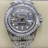 Replica Rolex Greenwich II 116769TBR-74780B AMG Factory Diamond dial - Replica Watches Factory