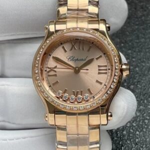 Replica Chopard HAPPY SPORT 275378-5009 YF Factory Rose Gold - Replica Watches Factory