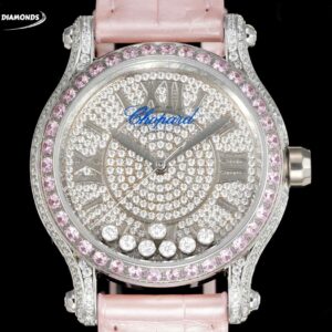 Replica Chopard HAPPY DIAMONDS 274891-9001 YF Factory Diamond dial - Replica Watches Factory