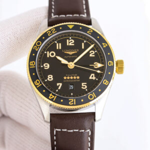 Replica Longines Spirit L3.812.5.53.2 TW Factory Dual time zone - Replica Watches Factory