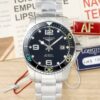 Replica Longines Concas L3.781.4.59.6 AF Factory Black ceramic - Replica Watches Factory