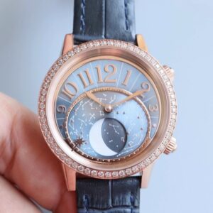 Replica Jaeger-LeCoultre Rendez-Vous Q3522480 CC Factory Diamond bezel - Replica Watches Factory