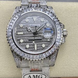 Replica Rolex Greenwich II 116769TBR-74779B AMG Factory GMT - Replica Watches Factory