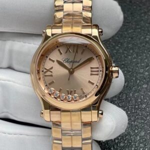 Replica Chopard HAPPY SPORT 275378-5008 YF Factory 5 dynamic diamonds - Replica Watches Factory