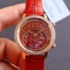 Replica Jaeger-LeCoultre Rendez-Vous 3482560 CC Factory Guilloche dial - Replica Watches Factory