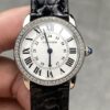 Replica Cartier RONDE DE CARTIER WR000251 K11 Factory Semi-matte black - Replica Watches Factory