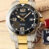 Replica Longines Concas L3.782.3.56.7 AF Factory Black sunburst - Replica Watches Factory