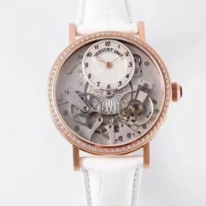 Replica Breguet Tradition 7038BR-18-9V6-D00D ZF Factory Mother of Pearl - Replica Watches Factory
