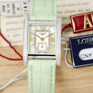 Replica Longines Elegant L5.200.0.05.2 AF Factory Mint Green - Replica Watches Factory