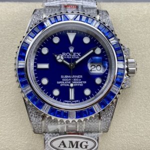 Replica Rolex Submariner 116759 SAru-78211 AMG Factory Blue Dial - Replica Watches Factory