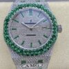 Replica Audemars Piguet Royal Oak 15400ST.013 AMG Factory Green bezel - Replica Watches Factory