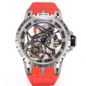 Replica Roger Dubuis Excalibur RDDBEX0479 NEW Factory Red strap - Replica Watches Factory