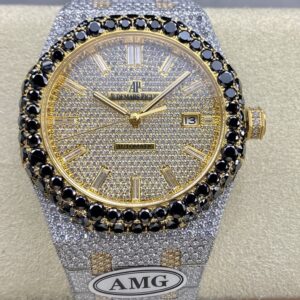 Replica Audemars Piguet Royal Oak 15400OR.024 AMG Factory Black bezel - Replica Watches Factory