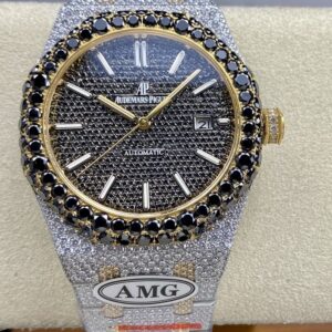 Replica Audemars Piguet Royal Oak 15400OR.025 AMG Factory Black Dial - Replica Watches Factory