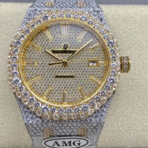 Replica Audemars Piguet Royal Oak 15400OR.026 AMG Factory Transparent case back - Replica Watches Factory