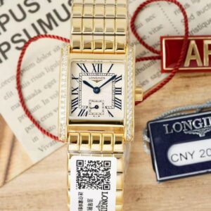 Replica Longines Elegant L5.200.7.71.6 AF Factory Roman numerals - Replica Watches Factory