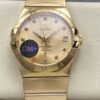 Replica Omega Constellation 123.50.38.21.58.001 OM Factory Champagne dial - Replica Watches Factory