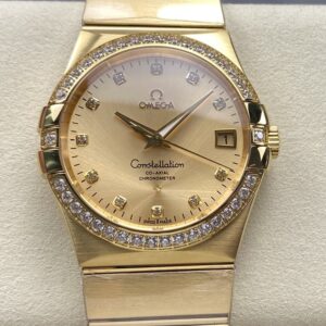 Replica Omega Constellation 123.55.38.21.58.001 OM Factory Butterfly clasp - Replica Watches Factory