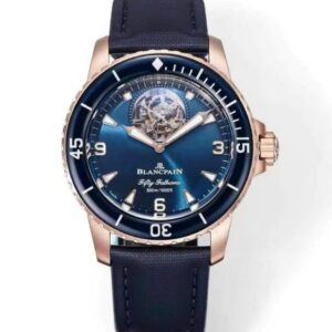Replica Blancpain Fifty Fathoms 5025-36B40-O52B YS Factory Tourbillon - Replica Watches Factory