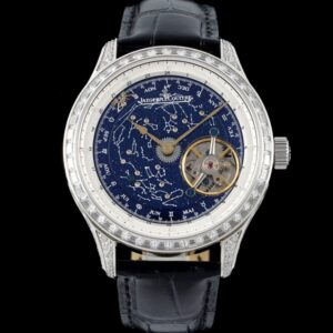 Replica Jaeger LeCoultre Master Control Tourbillon RMS Factory Diamond bezel - Replica Watches Factory