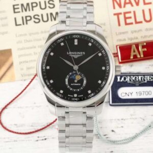 Replica Longines Master Collection L2.909.4.57.6 AF Factory Date display - Replica Watches Factory