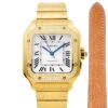 Replica Cartier Santos WJSA0010 BV Factory Roman numerals - Replica Watches Factory