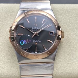 Replica Omega Constellation 123.20.38.21.06.002 OM Factory Sapphire crystal - Replica Watches Factory