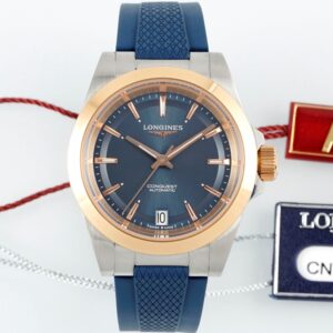 Replica Longines Concas L3.430.5.92.9 AF Factory Rubber strap - Replica Watches Factory