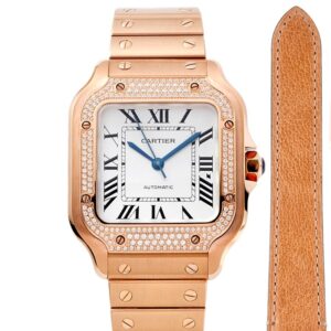 Replica Cartier Santos WJSA0009 BV Factory Folding clasp - Replica Watches Factory