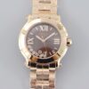 Replica Chopard HAPPY DIAMONDS 277472-5003 YF Factory Mother-of-pearl dial - Replica Watches Factory