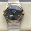 Replica Omega Constellation 123.20.38.21.06.001 OM Factory Warm grey dial - Replica Watches Factory