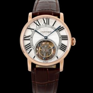 Replica Cartier Ronde De W1556215 RMS Factory Tourbillon Rose Gold - Replica Watches Factory
