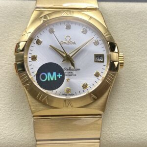 Replica Omega Constellation 123.50.38.21.52.002 OM Factory Silver dial - Replica Watches Factory