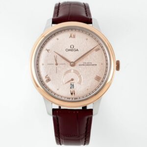 Replica Omega De Ville 434.23.41.21.09.001 MKS Factory Dark brown strap - Replica Watches Factory