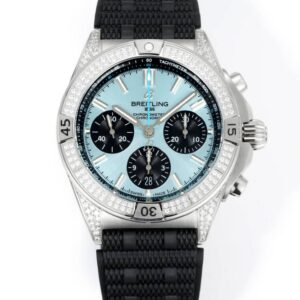 Replica Breitling Chronomat PB0134101C1S2 BLS Factory rubber strap - Replica Watches Factory