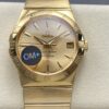 Replica Omega Constellation 123.50.38.21.08.001 OM Factory Champagne dial - Replica Watches Factory